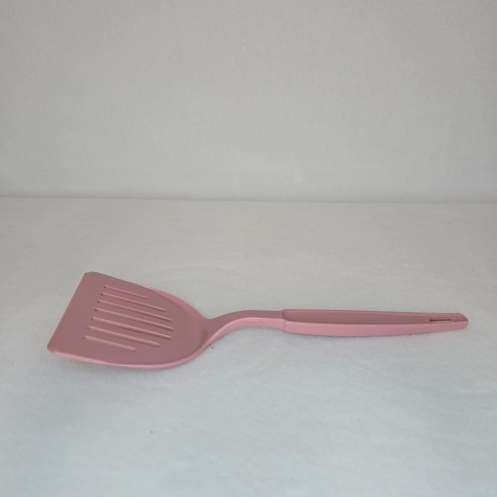 Vintage Ecko Pink Plastic Nylon Slotted Spatula Turner Retro 11" USA